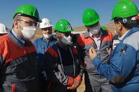 افتتاح معدن طلای دره اشکی و اتاق اسیدشویی مجتمع طلای موته