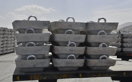معامله ۱۲۵۰ تن شمش آلومینیوم در بورس کالا