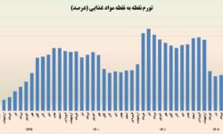 ثبت کمترین میزان تورم نقطه به نقطه مواد غذایی در ۳ سال اخیر